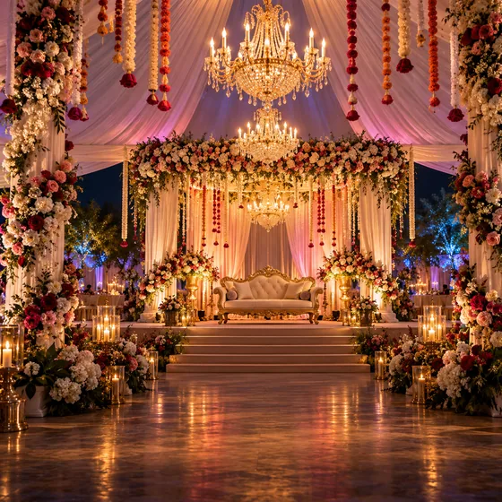 Tent & decoration